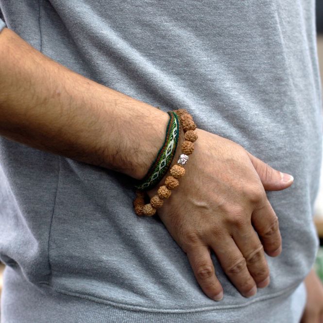 Hovedbilde Rudraksha 10mm Armbånd 