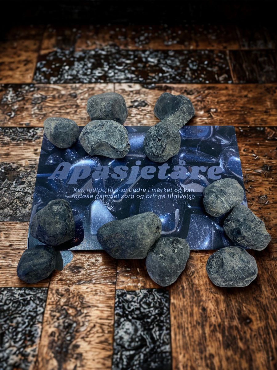 Apasjetåre Råstein Grovslipt 2-4gram