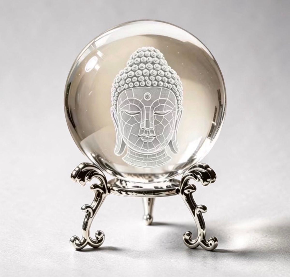 Buddha Crystal Glasskule