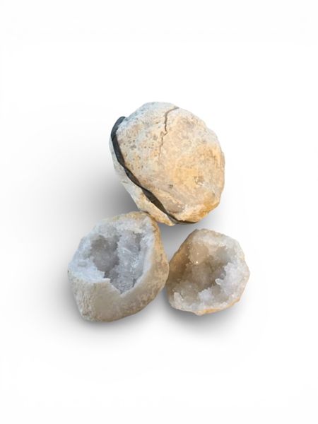 Hovedbilde Geode Hel Bergkrystall 3-5cm