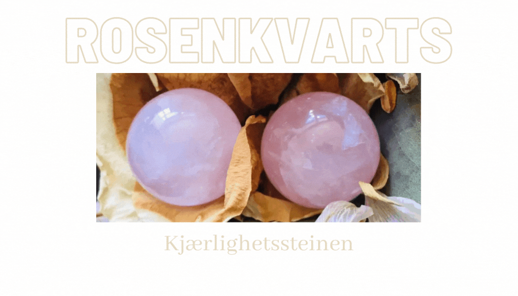 Rosenkvarts Anheng Flaske