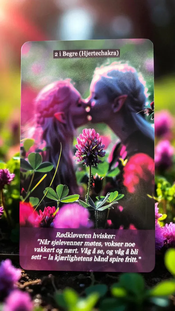 Blomstene Hvisker - Norske Kort av Elly Forfot