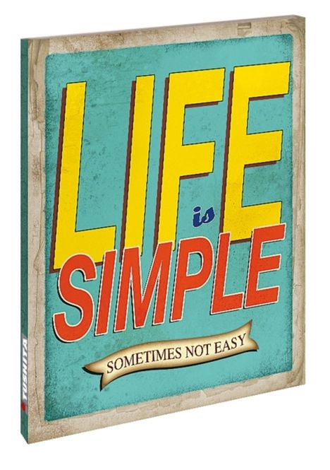 Hovedbilde Life is simple Skrivebok