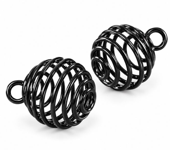 Hovedbilde  Spiralbur 10mm Sort 