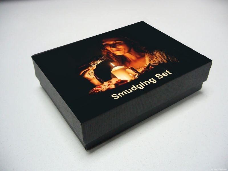 Smudging Sett Salvie – Palo Santo – Skjell