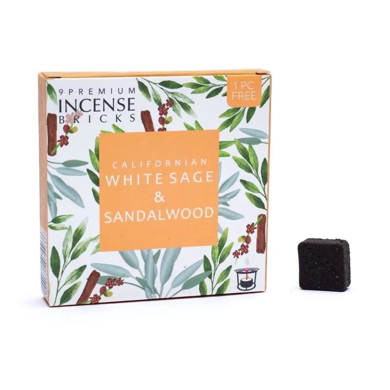 Salvie & Sandalwood Aromafume Briketter
