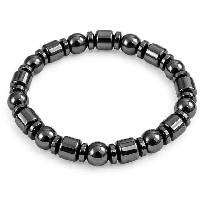 Hovedbilde Gunmetal Elastisk Armbånd